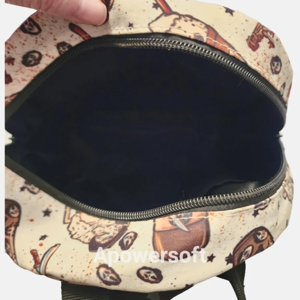 Horror Pumpkin Spice Coffee Mini Backpack